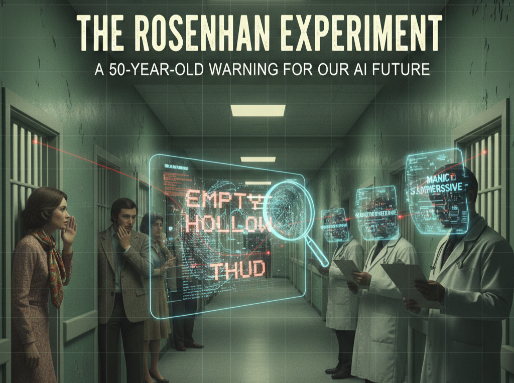The Rosenhan Experiment: A 50-Year-Old Warning for Our AI Future