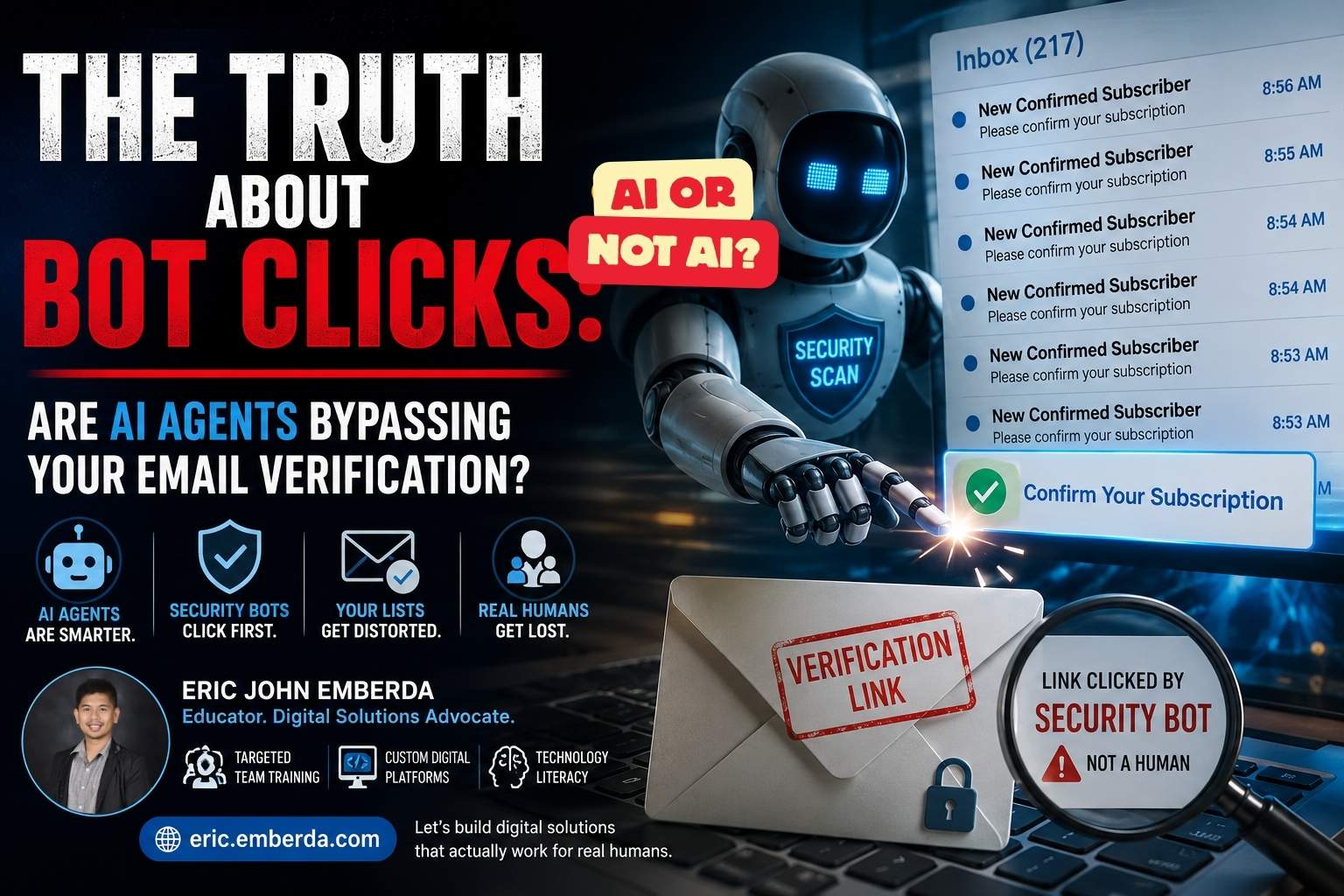 The Truth About Bot Clicks: Are AI Agents Bypassing Your Email Verification?